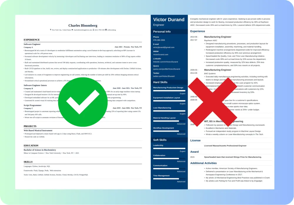 كتابة وتصميم سيرة ذاتية احترافية ATS + تحسين LinkedIn وCover Letter