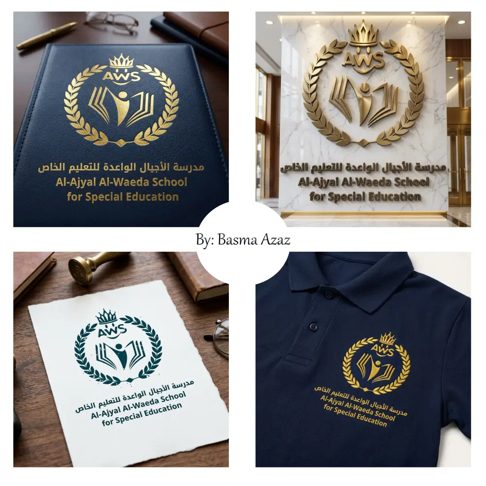 تصميم شعار + 3 بوستات سوشيال ميديا + (هدية) بزنس كارد احترافي