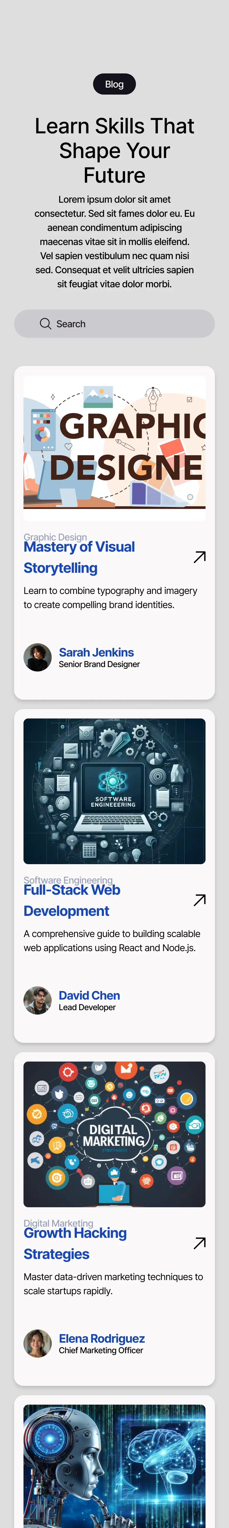 تصميم واجهات مستخدم (UI/UX) احترافية لتطبيقات الموبايل أو المواقع.
