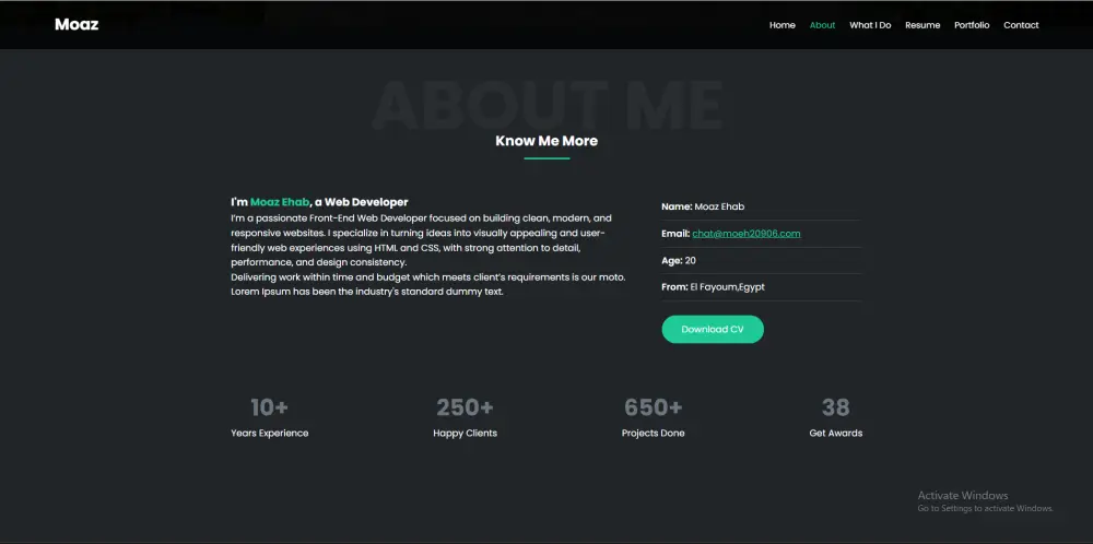 تصميم وبرمجة صفحة ويب احترافية (Landing Page) متجاوبة بالكامل