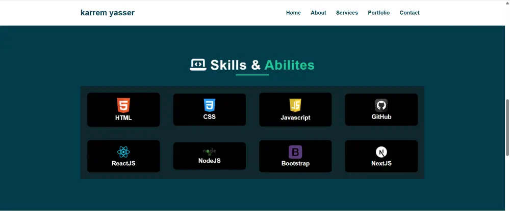 سأصمم لك موقع Portfolio احترافي لعرض أعمالك