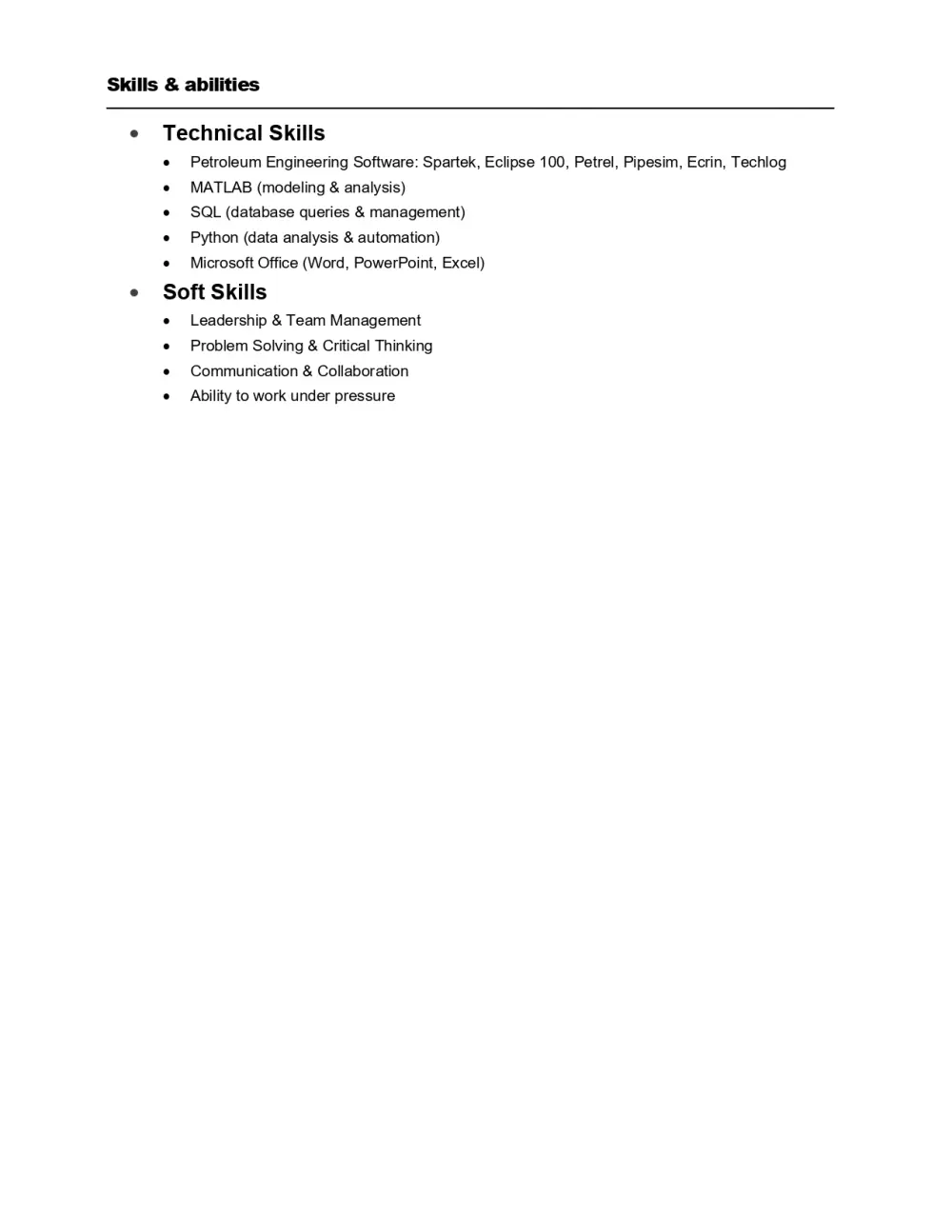 عمل ATS CV احترافي للشركات