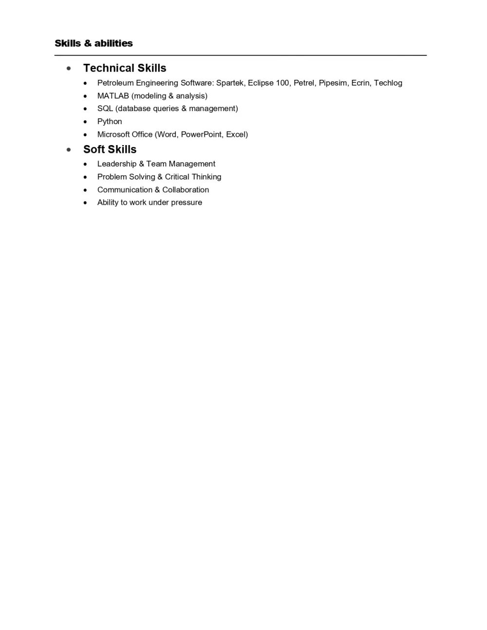 عمل ATS CV احترافي للشركات