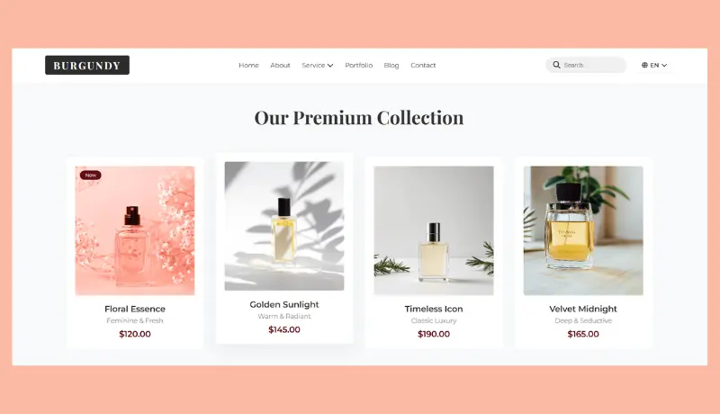 سأصمم لك Landing Page احترافية وجذابة تساعدك على زيادة التحويلات وجذب العملاء بشكل فعّال. الخدمة تشمل كل ما تحتاجه لتظهر منتجك أو خدمتك بأفضل صورة على الإنترنت.
