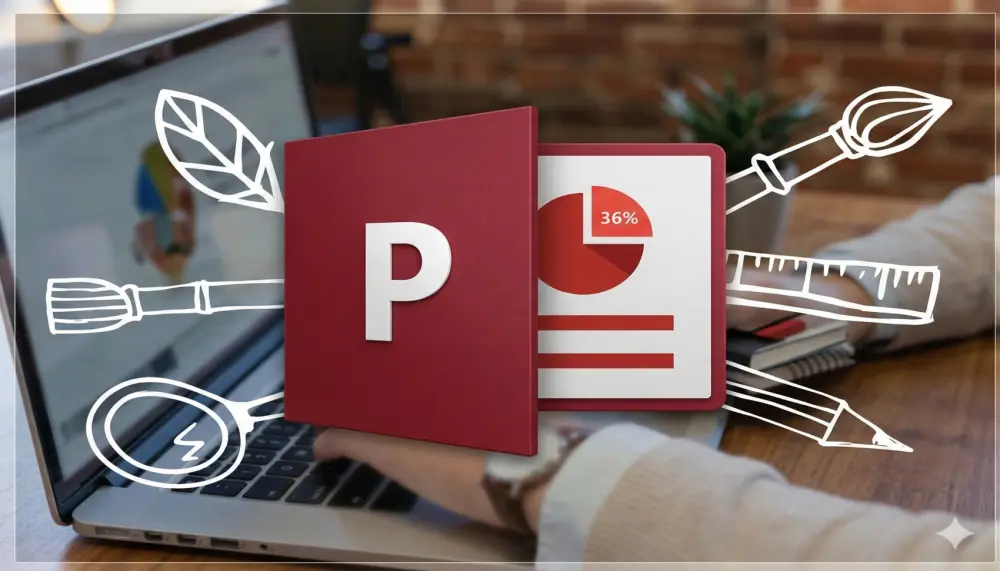 تصميم PowerPoint تفاعلي بتصميم مبتكر يبرز محتواك بشكل مميز