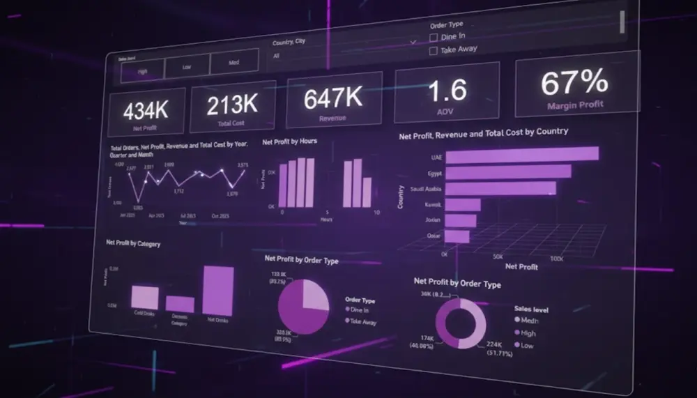 تحليل بيانات باستخدام Power BI