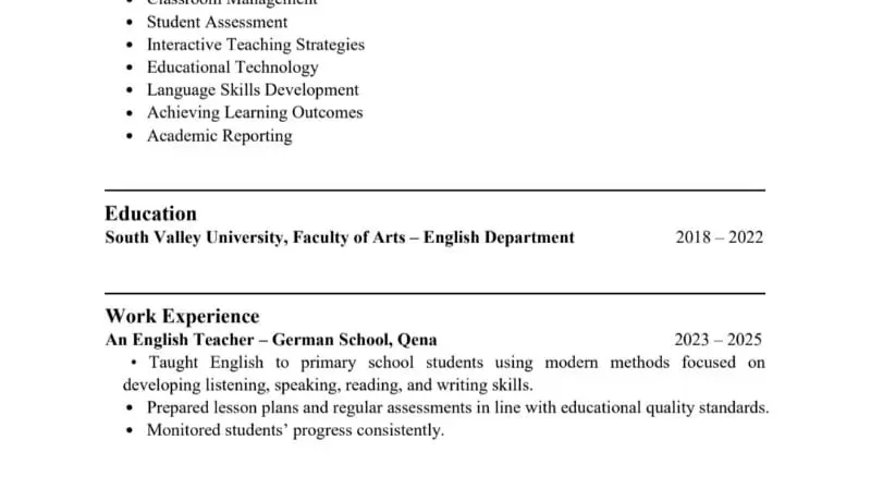 تصميم سيرة ذاتية متوافقة مع نظام ATS لضمان قبول طلبات التوظيف