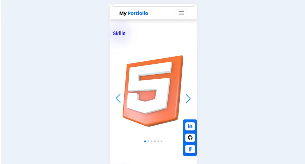 تصميم Portfolio احترافي بسعر مناسب