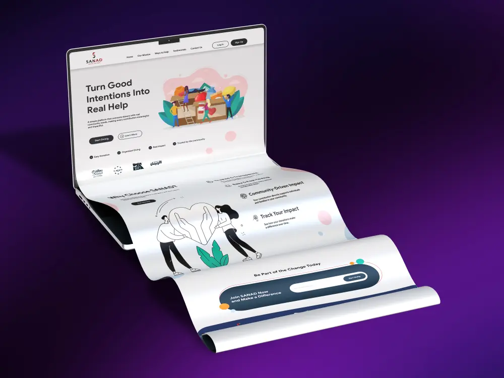 تصميم صفحة هبوط (Landing Page) احترافية