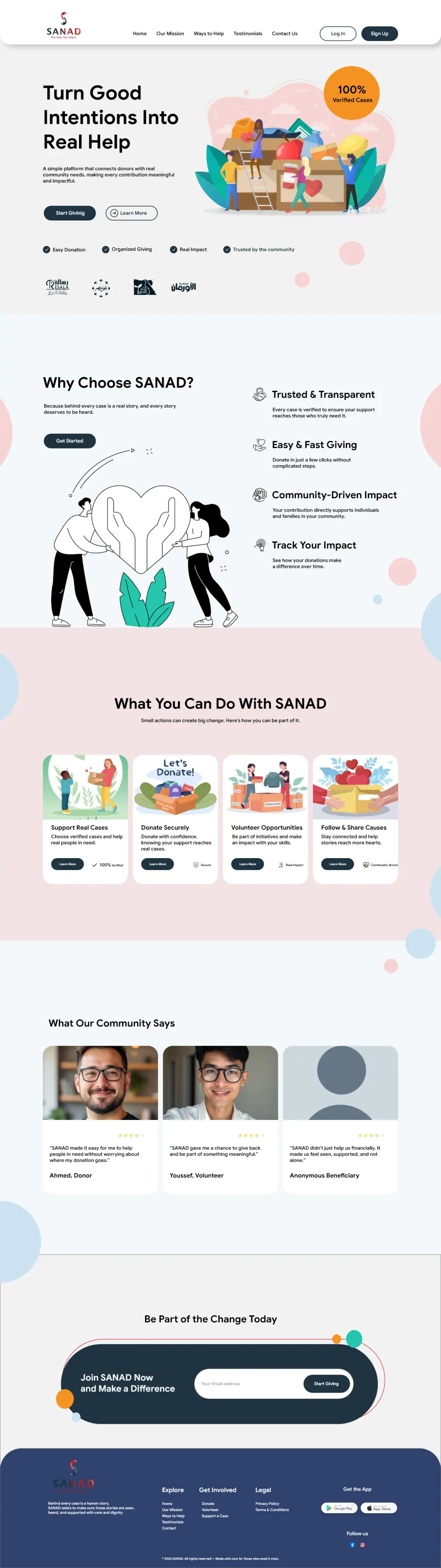 تصميم صفحة هبوط (Landing Page) احترافية