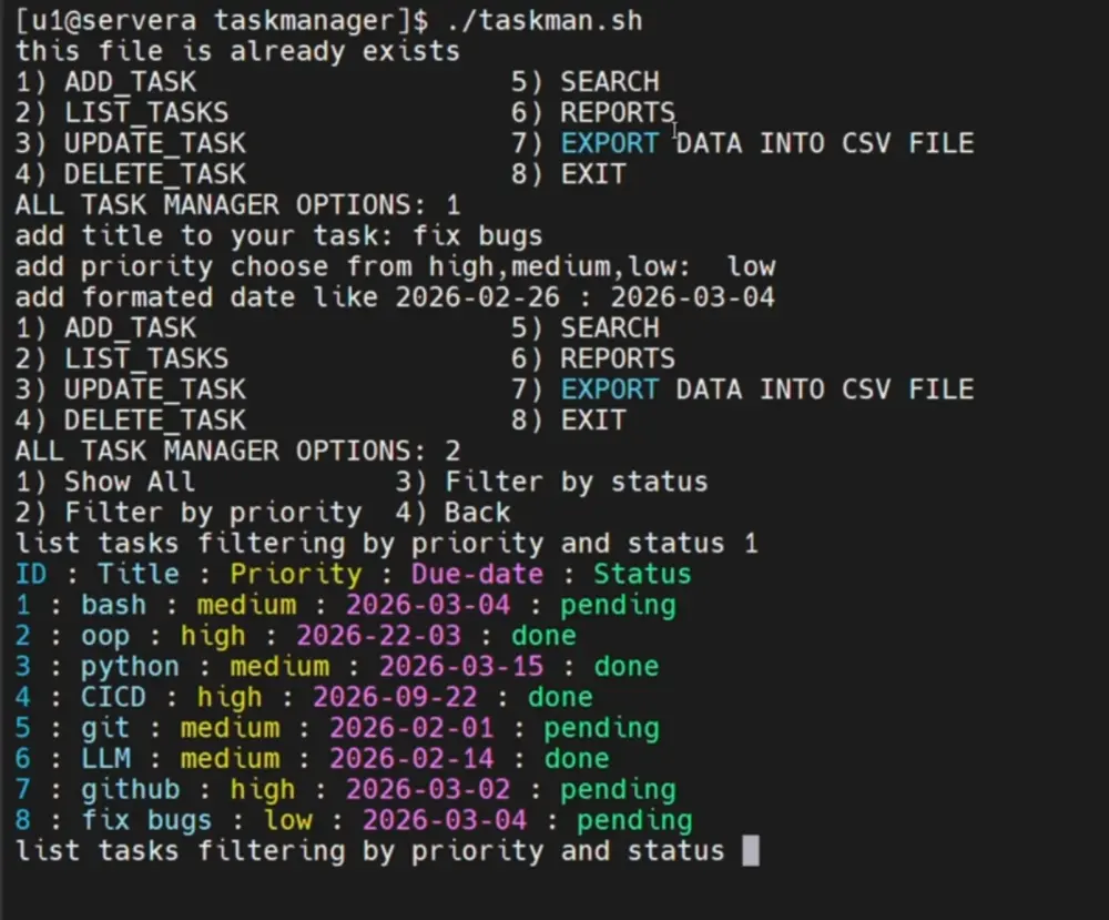 كتابة سكربتات احترافية (Bash أو Python) لأتمتة المهام وحلول الأنظمة والـ DevOps