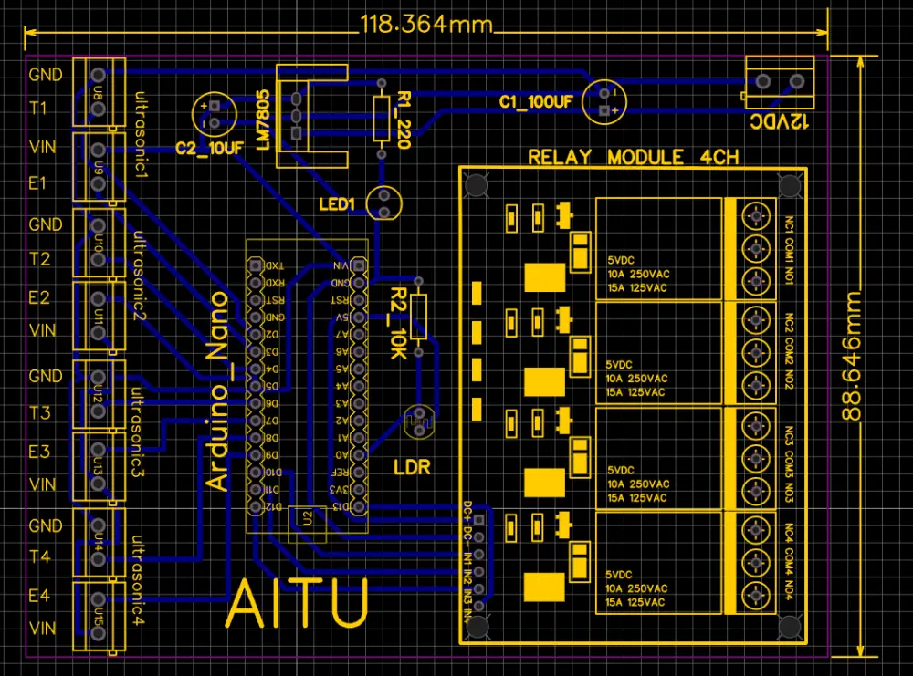 تصميم لوحات مطبوعة PCB احترافي