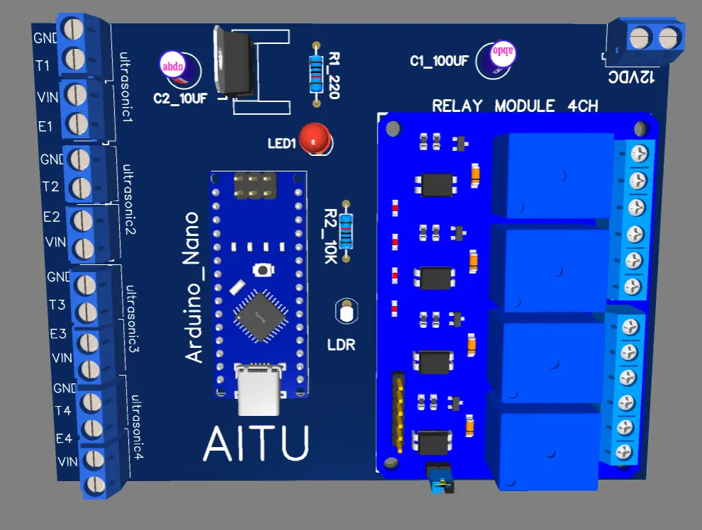 تصميم لوحات مطبوعة PCB احترافي