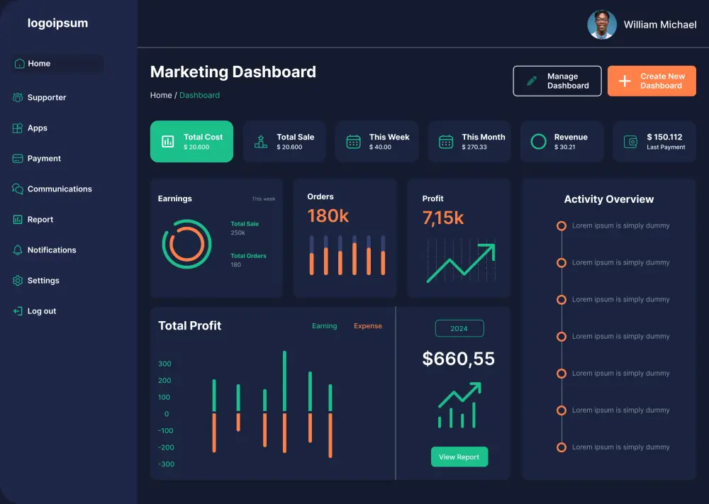 تصميم واجهة مستخدم (UI) لشاشة موبايل أو ويب احترافية باستخدام Figma