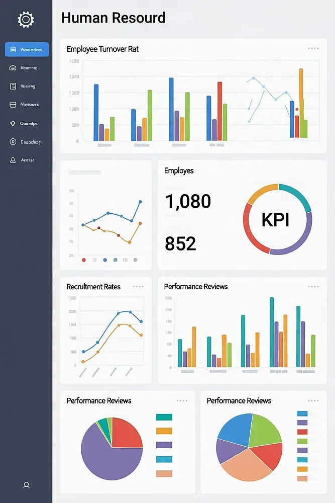 لوحة عرض تفاعلية Dashboard تحليل بيانات