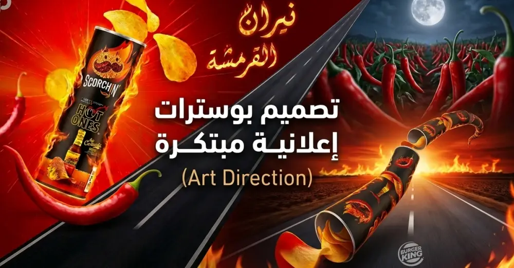 تحويل المنتجات إلى أيقونات بصرية مبتكرة وعالية التباين