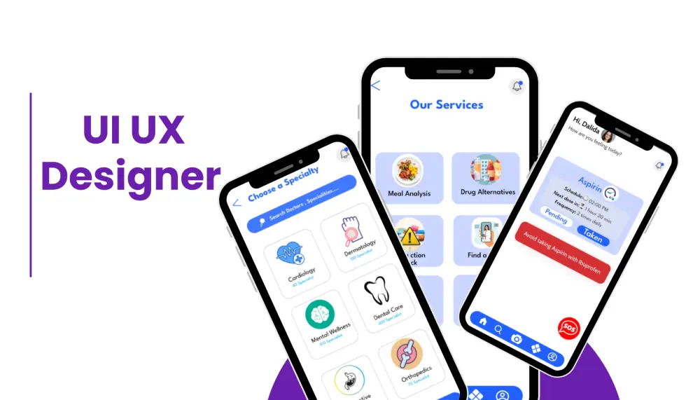 سوف اقوم بتصميم واجهات مستخدم UI UX عدد 5 صفحات و معهم نموذج تفاعلي مقابل 15 دولار