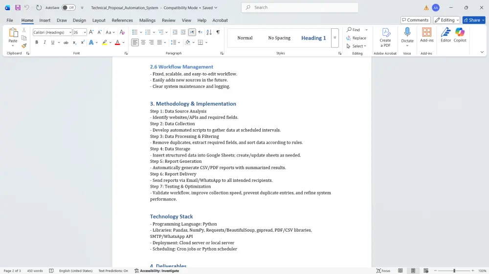 تحويل الملفات من pdf إلي word
