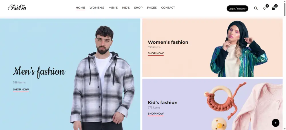 صفحة ويب احترافية باستخدام HTML , CSS and JS