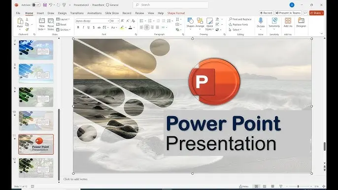 تصميم عروض تقديمية (PowerPoint) احترافية مع كتابة السكريبت الشارح