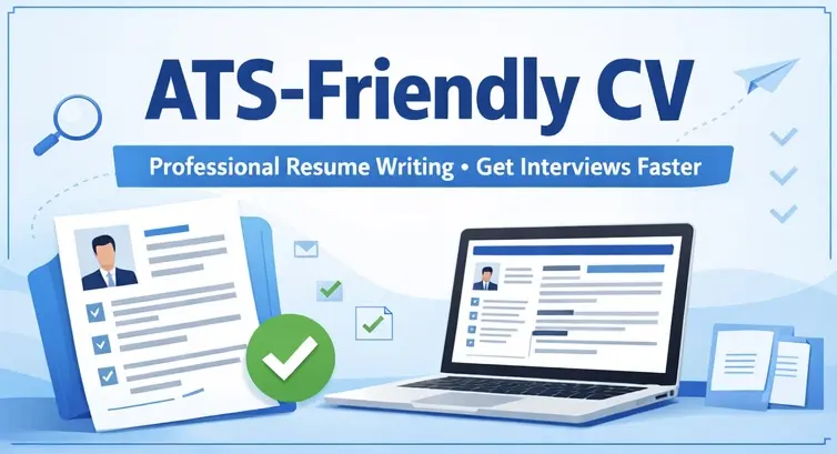 سأقوم بإنشاء أو تحسين سيرتك الذاتية بطريقة احترافية ومتوافقة مع أنظمة ATS لضمان وصولك للمقابلات الوظيفية