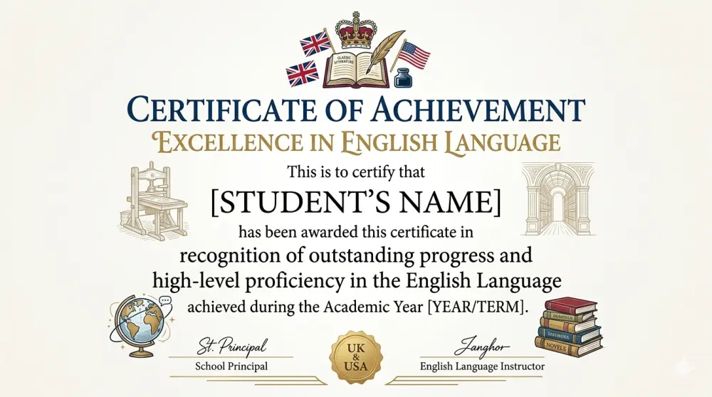 تصميم شهادة تقدير احترافية ومميزة خلال 24 ساعة.