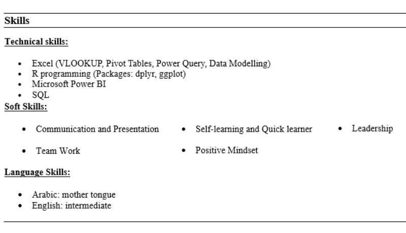 تصميم سيرة ذاتية احترافية متوافقة مع أنظمة ATS