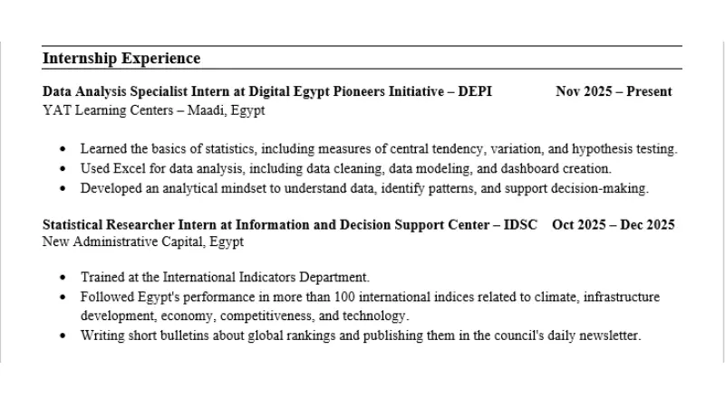 تصميم سيرة ذاتية احترافية متوافقة مع أنظمة ATS