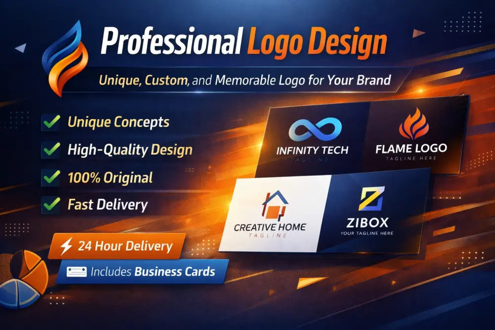 انشاء تصميم شعار LOGO احترافي