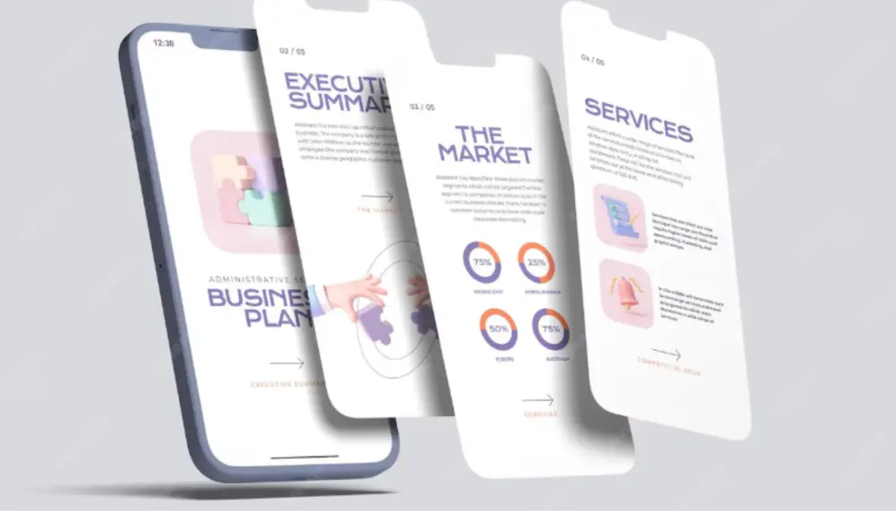 تصميم واجهه شاشه موبايل احترافيه UI /UX