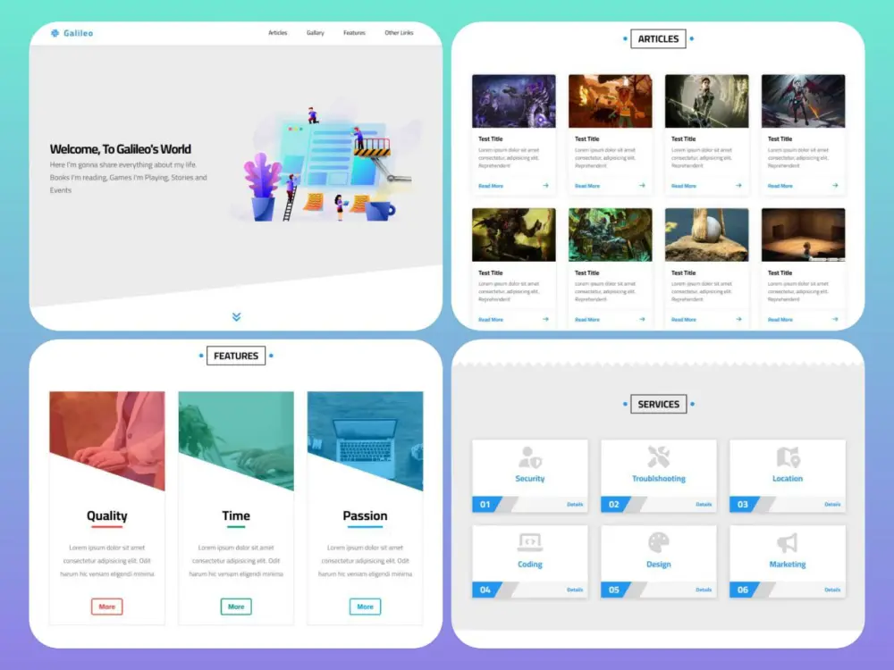 تحويل تصميمك إلى صفحة ويب احترافية باستخدام HTML و CSS و JS