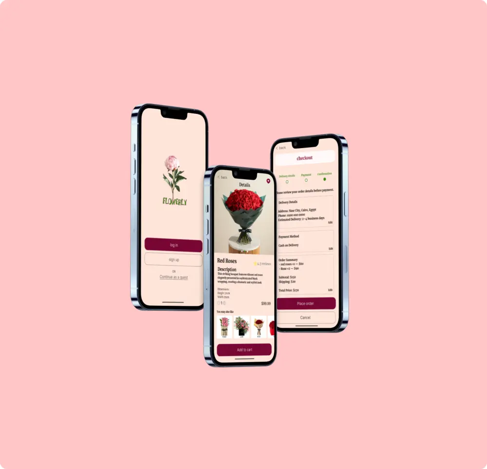 تصميم واجهة تطبيق موبايل جذابة وسهلة الاستخدام