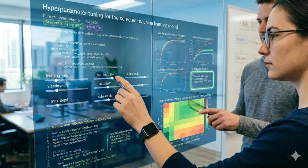سأحسن أداء نموذج تعلم الآلة باستخدام ضبط المعلمات باحترافية