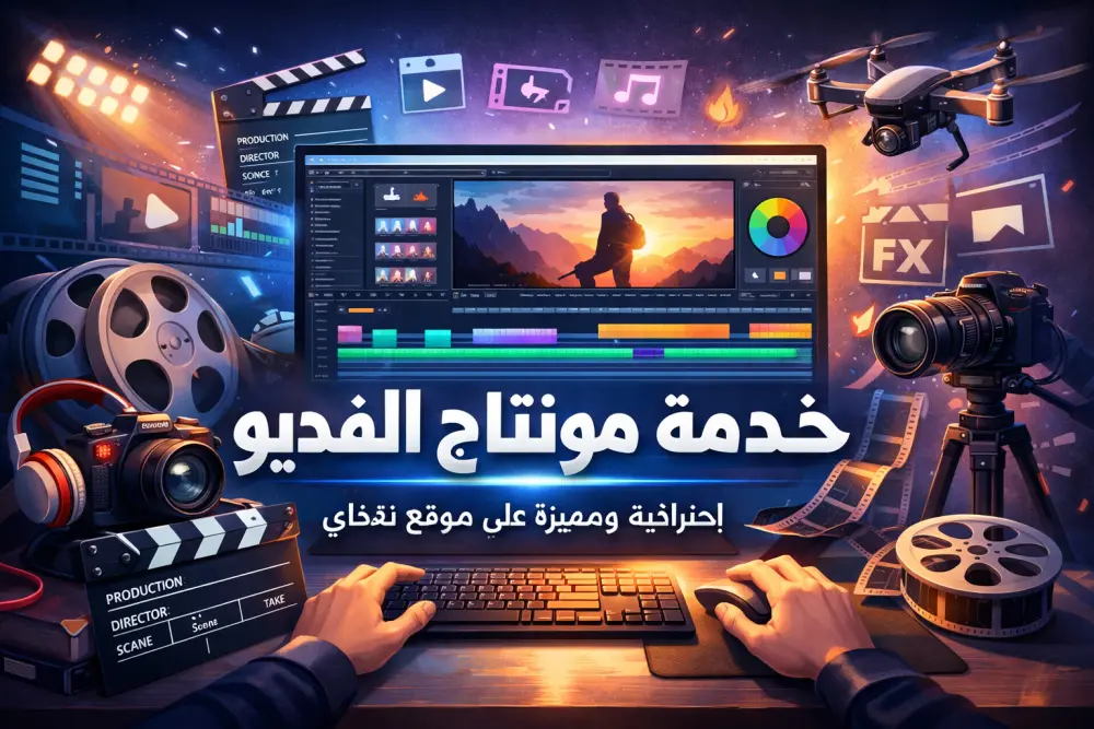 مونتاج فيديوهات قصيرة احترافية