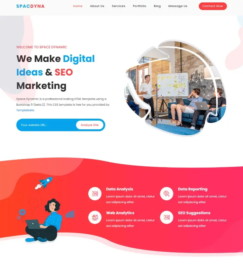 موقع شخصي احترافي مخصص لخبراء التقنية والتسويق الرقمي.