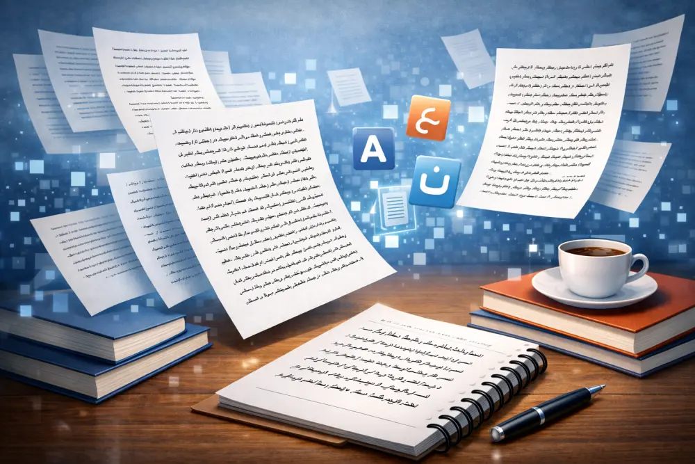 تحويل الملفات من pdf الي نصوص كتابيه باحترافية