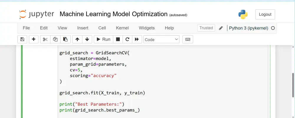 Machine Learning Model Optimization