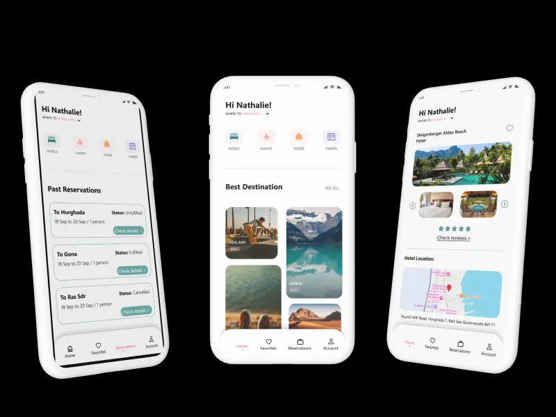تصميم واجهات التطبيقات (Mobile UI/UX design)