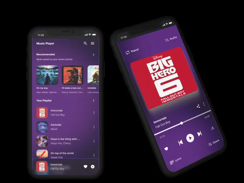 تصميم واجهات التطبيقات (Mobile UI/UX design)
