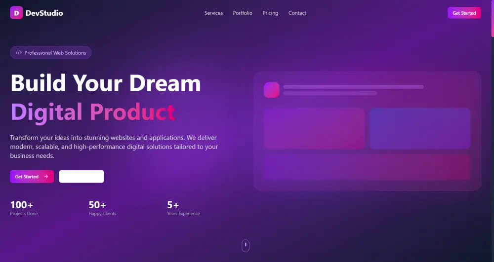 بناء صفحة هبوط متجاوبة وتناسب مشروعك