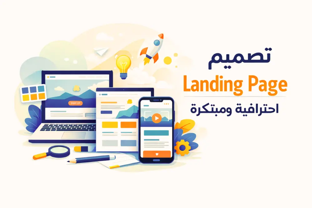 تصميم صفحة ويب احترافية باستخدام HTML و CSS