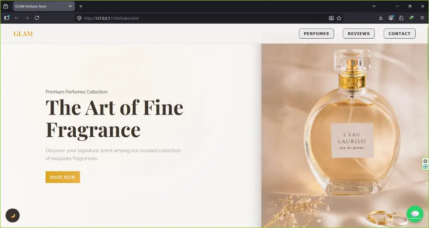 تصميم صفحة ويب احترافية باستخدام HTML و CSS