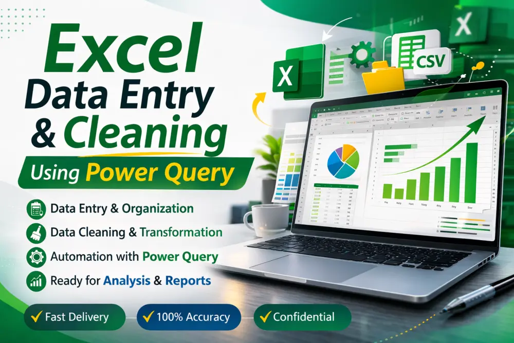تنظيف وإدخال بيانات Excel باحتراف باستخدام Power Query وتحويلها لبيانات جاهزة للتحليل