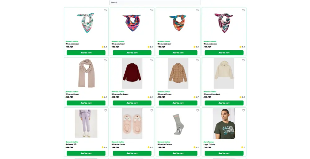 برمجة متجر إلكتروني متكامل ومتوافق مع محركات البحث