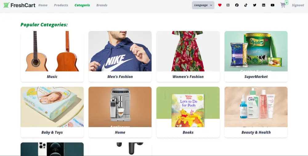 برمجة متجر إلكتروني متكامل ومتوافق مع محركات البحث