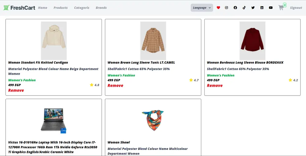 برمجة متجر إلكتروني متكامل ومتوافق مع محركات البحث