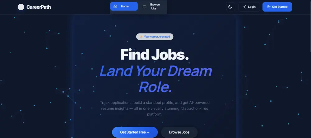 تصميم وتطوير صفحة احترافية