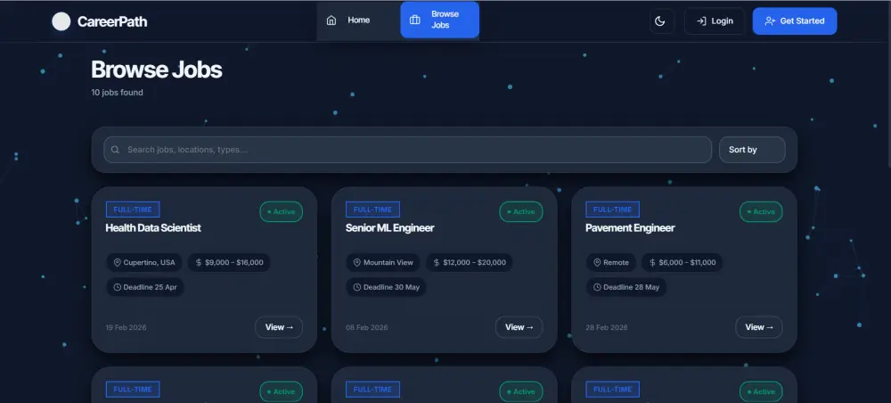 تصميم وتطوير صفحة احترافية