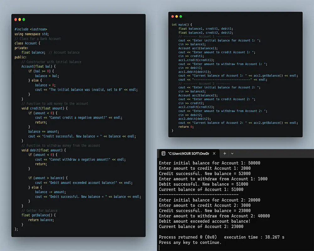 حل وتنفيذ مشاريع ومسائل برمجية بلغة Java و JavaScript و C++