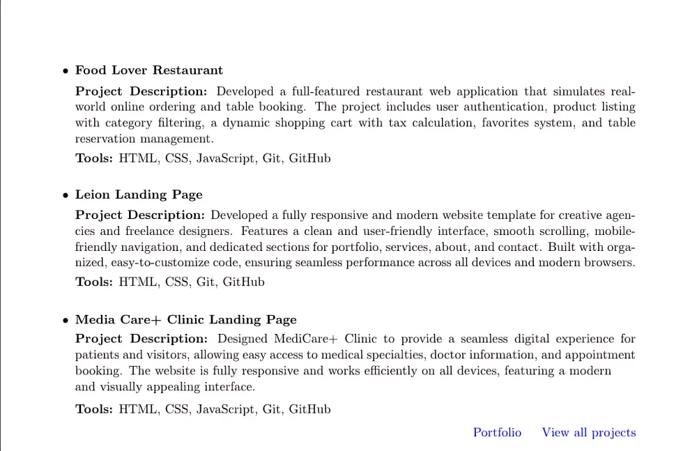 المساعدة في انجاز سيرة ذاتية احترافية متوافقة مع ATS